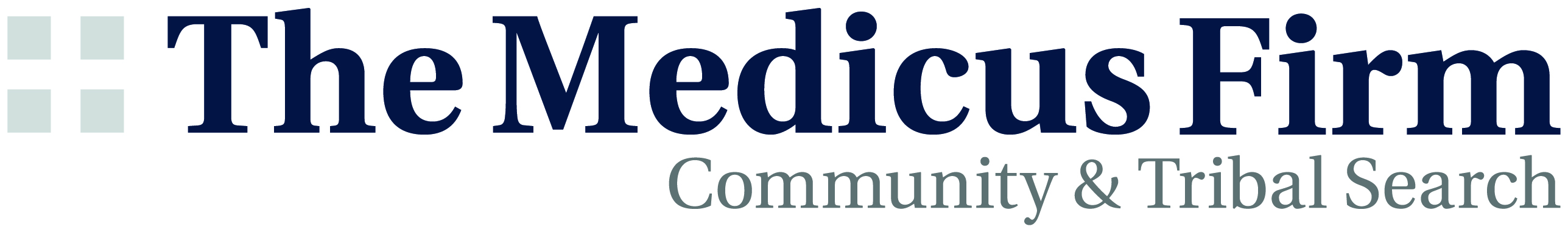 The Medicus Firm Executive Search logo